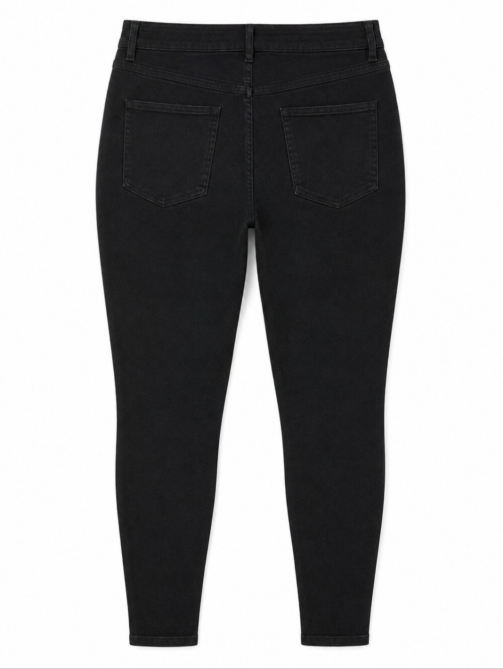 Old Navy Plus Size Black Skinny Ankle Jeans Size 20 Short Length/ Petite - Picture 4 of 5